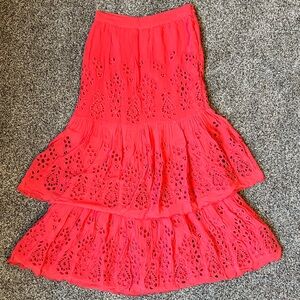 Free people multi-tiered size 2 skirt